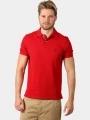 Nautica Cast Polo Shirt férfi galléros póló piros színben 1