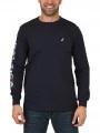 Nautica Axel LS T-Shirt férfi hosszú ujjú póló sötétkék színben 1