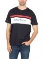 Nautica Matias T-Shirt férfi rövid ujjú póló sötétkék színben 1