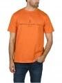 Nautica Stepney T-Shirt férfi rövid ujjú póló narancssárga színben 1