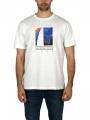 Nautica Tyrian T-Shirt férfi rövid ujjú póló fehér színben 1