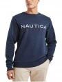 Nautica Otto Sweatshirt B&T férfi pulóver sötétkék színben 1