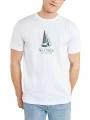 Nautica Evander T-Shirt férfi rövid ujjú póló fehér színben 1