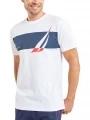 Nautica Adonis T-Shirt férfi rövid ujjú póló fehér színben 1