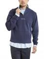 Nautica Banff 1/4 Zip Top férfi pulóver sötétkék színben 1