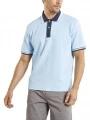 Nautica Langley Polo Shirt férfi galléros póló világoskék színben 1