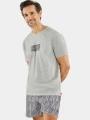 Nautica Honley T-Shirt férfi rövid ujjú póló szürke színben 1