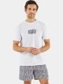 Nautica Honley T-Shirt férfi rövid ujjú póló fehér színben 1