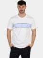 Nautica Sennen T-Shirt férfi rövid ujjú póló fehér színben 1