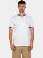 Nautica Orinoco T-Shirt férfi rövid ujjú póló fehér színben 1