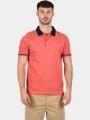 Nautica Bayer Polo Shirt férfi galléros póló piros színben 1