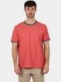 Nautica Seaton T-Shirt férfi rövid ujjú póló piros színben 1