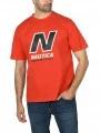 Nautica Wessix T-Shirt férfi rövid ujjú póló piros színben 1