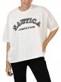 Nautica Elm Oversized T-Shirt női oversize póló fehér színben 1