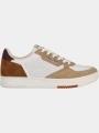 Nautica BIRD LTH-SD OFF WHITE-ROCK férfi sneaker homok színben 1