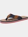Nautica Tahiti férfi flip flop papucs barna színben 1