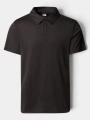 The North Face M Tanken Polo - Eu férfi galléros póló fekete színben 1