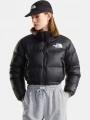 The North Face W Nuptse Short Jacket női pehelykabát fekete színben 1