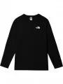 The North Face M L/S Graphic Tee férfi hosszú ujjú póló fekete színben 1