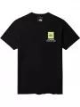 The North Face M S/S Himalayan Bottle Source Tee férfi rövid ujjú póló fekete színben 1