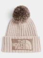 The North Face Heritage Ski Tuke bojtos sapka homok színben 1