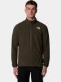 The North Face M 100 Glacier Full Zip férfi polár pulóver oliva színben 1