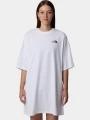 The North Face W S/S Essential Oversize Tee Dress női pólóruha fehér színben 1