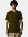 The North Face M S/S Simple Dome Tee férfi rövid ujjú póló oliva színben 1