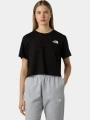 The North Face W Simple Dome Cropped Slim Tee női crop top fekete színben 1