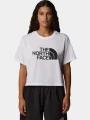 The North Face W S/S Easy Relaxed Cropped Tee női crop top fehér színben 1
