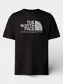The North Face M 24/7 S/S Tee Logo Graphic Reg férfi rövid ujjú sport póló fekete színben 1
