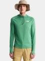 The North Face M Sunriser Hoodie férfi hosszú ujjú sport póló zöld színben 1