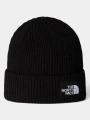 The North Face Salty Lined Beanie kötött sapka fekete színben 1