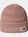 The North Face Salty Bae Lined Beanie kötött sapka rózsaszín színben 1