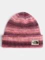 The North Face Salty Bae Lined Beanie kötött sapka bordó színben 1