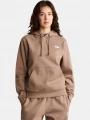 The North Face W Evolution Simple Dome Regular Hoodie női kapucnis pulóver barna színben 1