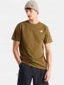 The North Face M Evolution Simple Dome Regular Short Sl férfi rövid ujjú póló oliva színben 1