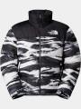 The North Face M 1996 Retro Nuptse Jacket -Print férfi pehelykabát fekete színben 1