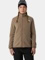 The North Face W Glacier Fleece Jacket női polár pulóver barna színben 1