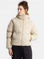 The North Face W Hydrenalite City Down Hooded Jacket női pehelykabát homok színben 1