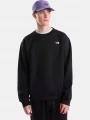 The North Face M Tnf Essential Simple Dome Relaxed Crew férfi pulóver fekete színben 1