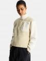 The North Face W Yumiori 1/4 Zip női polár pulóver homok színben 1