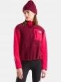 The North Face W Yumiori 1/4 Zip női polár pulóver bordó színben 1