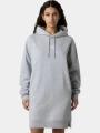 The North Face W Essential Relaxed Hooded Dress női pulóverruha szürke színben 1