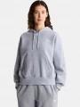 The North Face W Tnf Essential Simple Dome Boxy Os Hood női kapucnis pulóver szürke színben 1