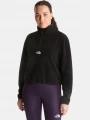 The North Face W Novelty Logo Glacier 1/4 Zip női polár pulóver fekete színben 1