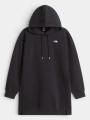 The North Face W Essential Sd Rlx Hooded Dress női pulóverruha fekete színben 1
