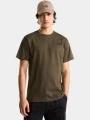 The North Face M Yosemite Oak Box Nse Regular Ss Tee férfi rövid ujjú póló oliva színben 1