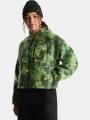 The North Face W Extreme Pile 2 Fz Jacket -Print női polár pulóver zöld színben 1