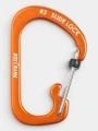 Niteize SlideLock® Carabiner Aluminum #3 karabiner narancssárga színben 1